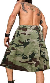 Kilt for Men – Camo Utility Kilt